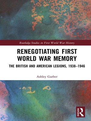 cover image of Renegotiating First World War Memory